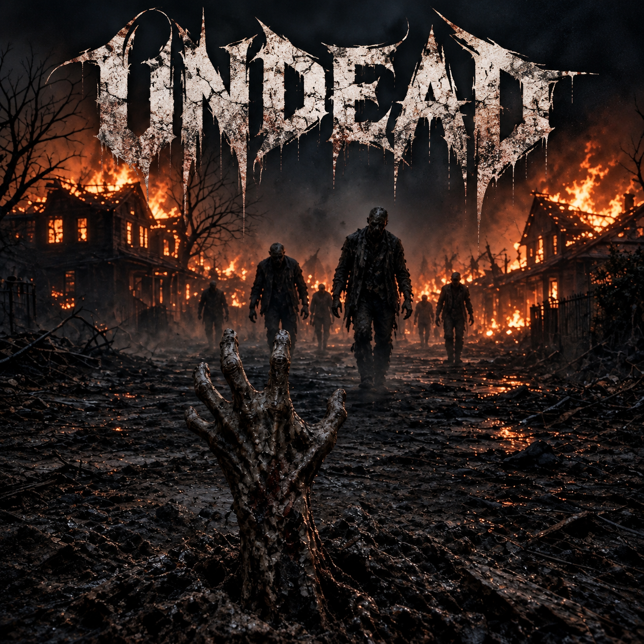 Portada original de Undead