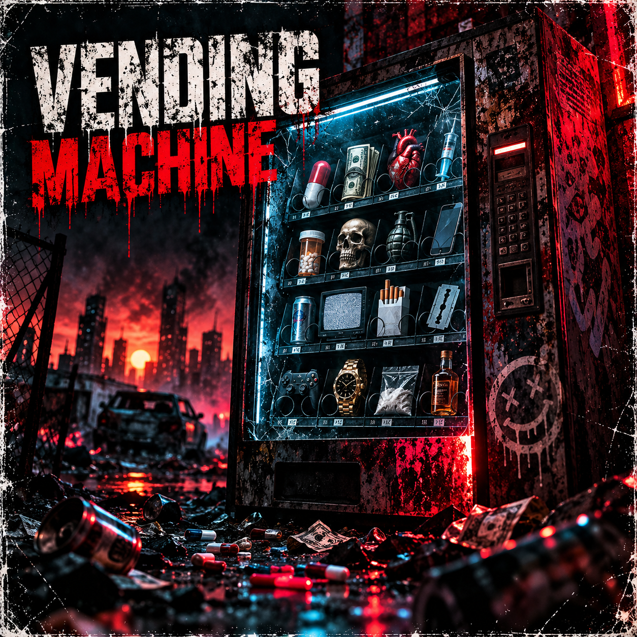 Portada original de Vending Machine · English version